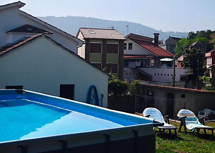 Casa Con Piscina Privada En Razo Costa Da Morte Ferienhaus
